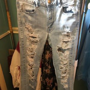 American Eagle skinny hi-rise jegging